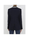 23 fw Navy Blue White SILKWOOL Blend Blazer 3B3CE2N11CF671 B0480453118 - VALENTINO - BALAAN 3