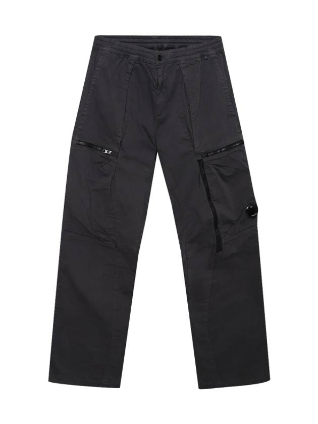 Garment Dyeing Lens Cargo Straight Pants Grey - CP COMPANY - BALAAN 1