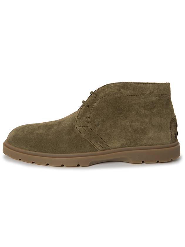 Suede Desert Winter Boots Brown - TOD'S - BALAAN 4