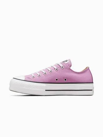 Chuck Taylor All Star Lift Classic Low Top Sneakers Pink - CONVERSE - BALAAN 1