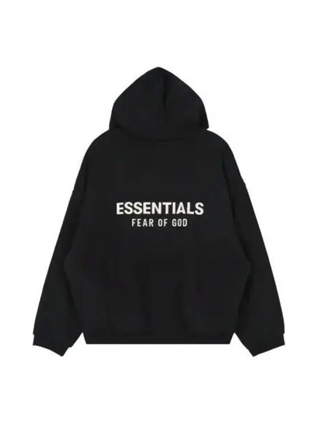 FEAR OF GOD ESSENTIALS Essential Fleece Hoodie Black - FEAR OF GOD ESSENTIALS - BALAAN 1