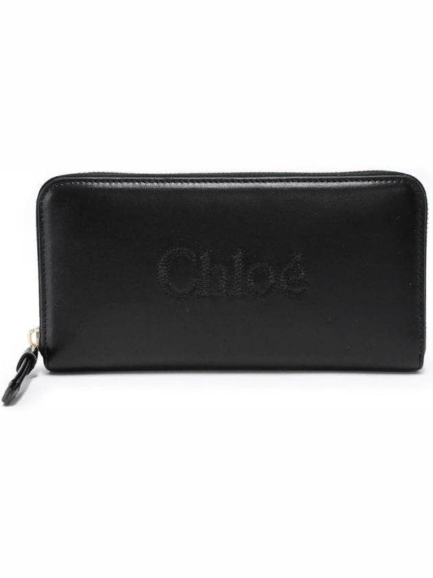 Logo Zipper Around Long Wallet Black - CHLOE - BALAAN 2