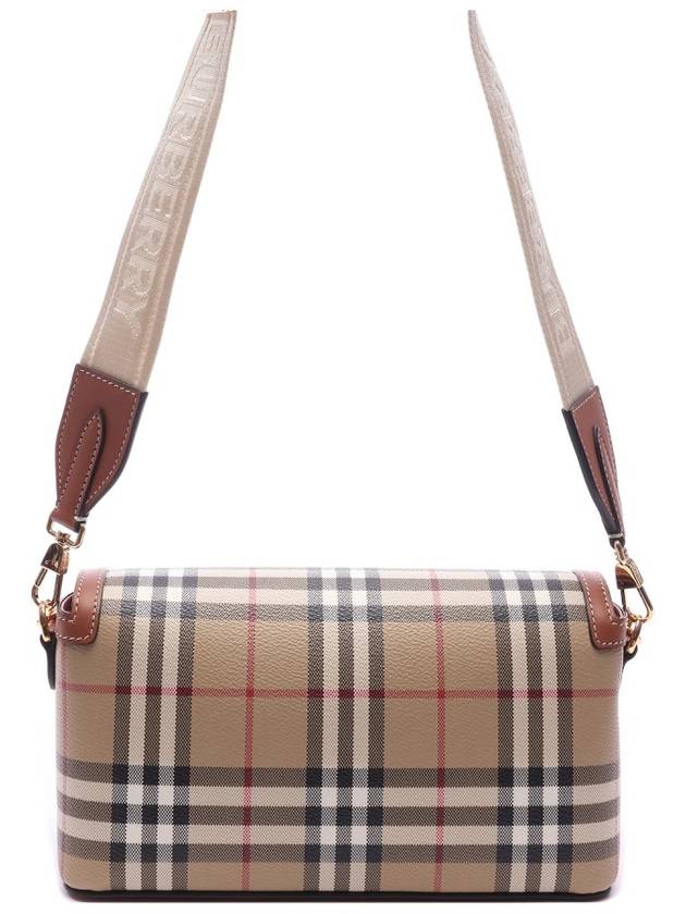 Check shoulder bag beige - BURBERRY - BALAAN 5