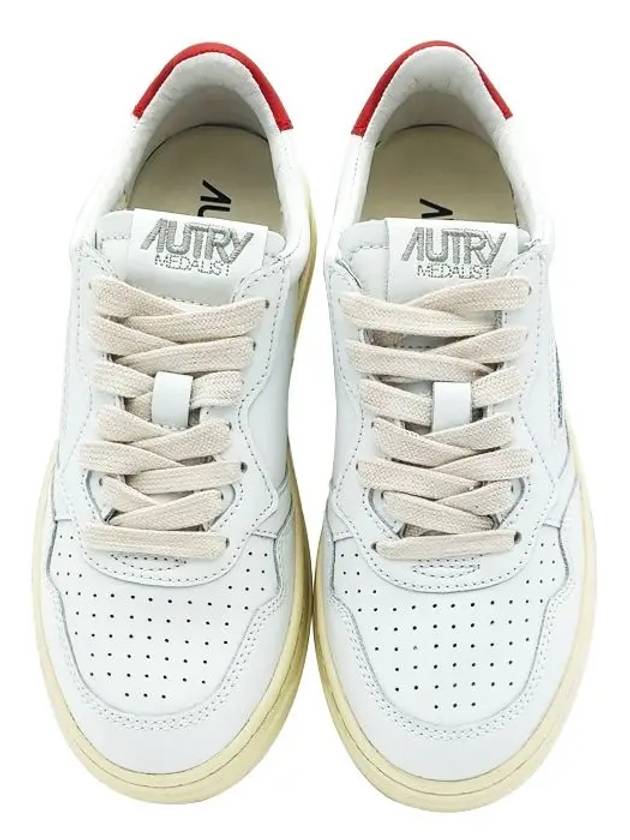 Action Red Tab Low Top Sneakers White - AUTRY - BALAAN 4