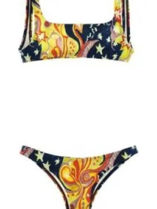 No Vacancy Inn Stretch Jersey Bikini - MARNI - BALAAN 2