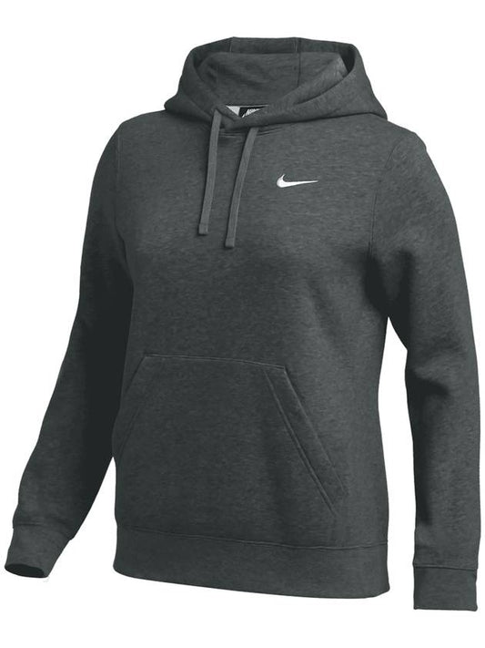 Logo Team Club Pullover Hoodie Black - NIKE - BALAAN 2