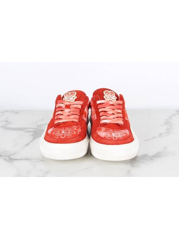 LV Bandana Ollie Sneakers Red 8 270 - LOUIS VUITTON - BALAAN 2