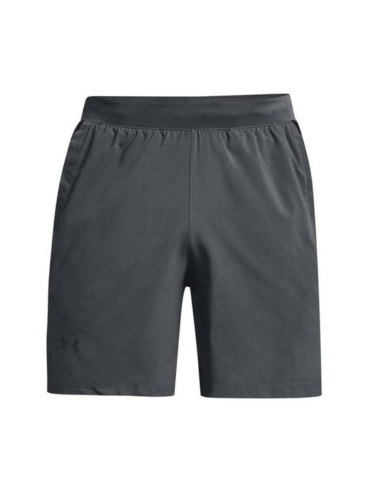 Men's UA Launch Run 7 Inch Shorts Gray - UNDER ARMOUR - BALAAN.