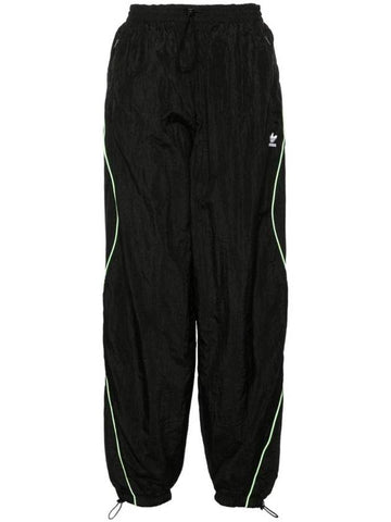 Parachute Crinkle Track Pants Black - ADIDAS - BALAAN 1