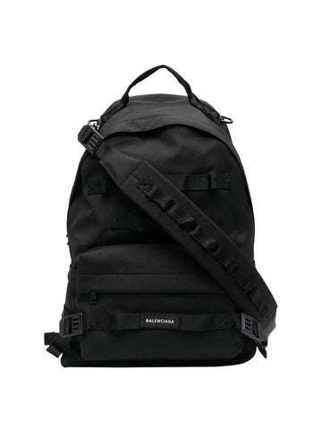 Army Medium Multicarry Backpack Black - BALENCIAGA - BALAAN 1