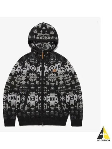 The North Face NM5PP70B Navajo Air Wool Sweater Hoodie - THE NORTH FACE - BALAAN 1