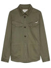 Tackle logo patch field jacket WWSH00009 - ZADIG & VOLTAIRE - BALAAN 2