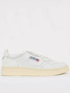 Medalist Leather Low Top Sneakers White - AUTRY - BALAAN 3