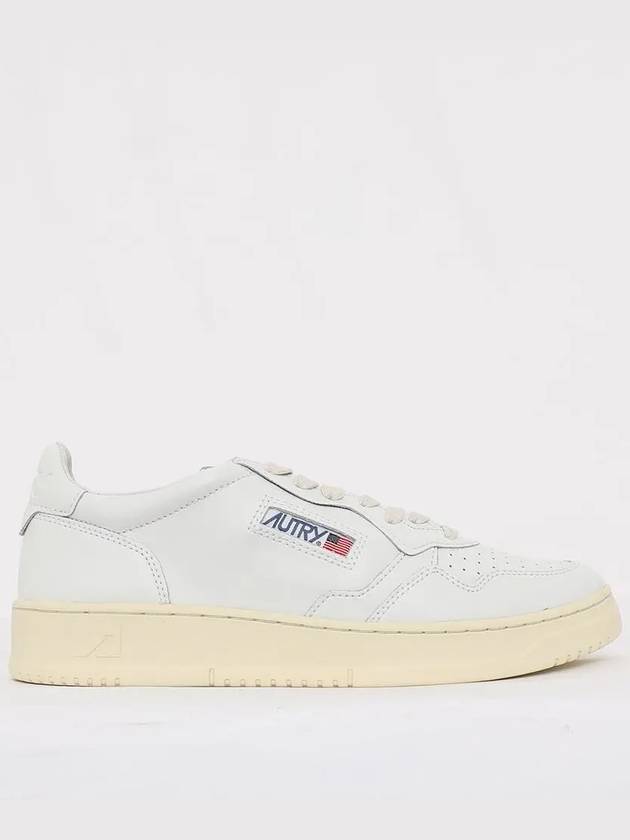 Medalist Leather Low Top Sneakers White - AUTRY - BALAAN 3