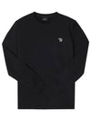 Zebra Logo Long Sleeve T-Shirt Black - PAUL SMITH - BALAAN 3