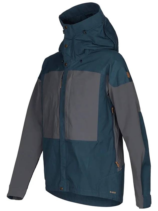 Men's Keb Jacket Moutain Blue Basalt - FJALL RAVEN - BALAAN 4