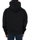 Label Hoodie Black - AMI - BALAAN 5