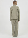 Ribbed Knit String Pants Khaki - CHANCE'S NOI - BALAAN 6