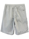 Patch Pocket Swim Shorts Silver - STONE ISLAND - BALAAN 3