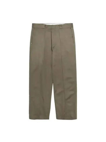 Cosmo Pintuck Regular Chino Pants Gray - OGARP - BALAAN 1