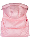 Women s VINDEMIATRIX Zipper Padded Vest Pink - DUVETICA - BALAAN 3