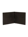 Intrecciato Money Clip Card Wallet Dark Brown - BOTTEGA VENETA - BALAAN 5