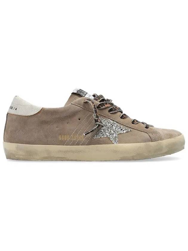 Super Star Glitter Low Top Sneakers Taupe - GOLDEN GOOSE - BALAAN 2