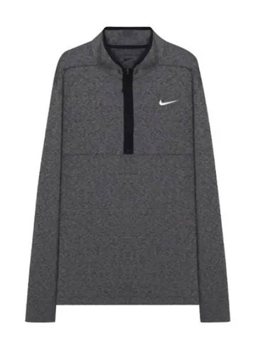 Men s Golf Dry Fit Victory Heather Half Zip Top Long Sleeve T Shirt Tee - NIKE - BALAAN 1