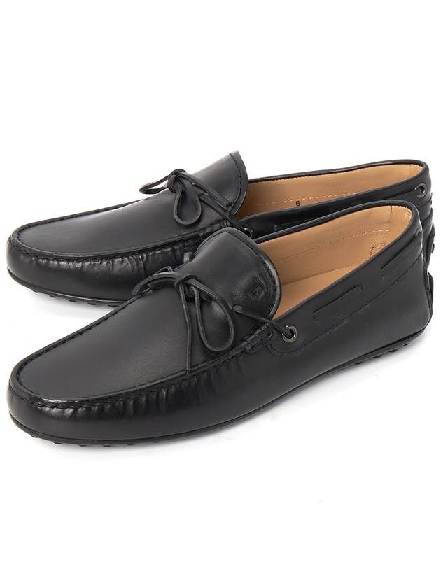 Gomino Raceto City Driving Loafers Black - TOD'S - BALAAN.