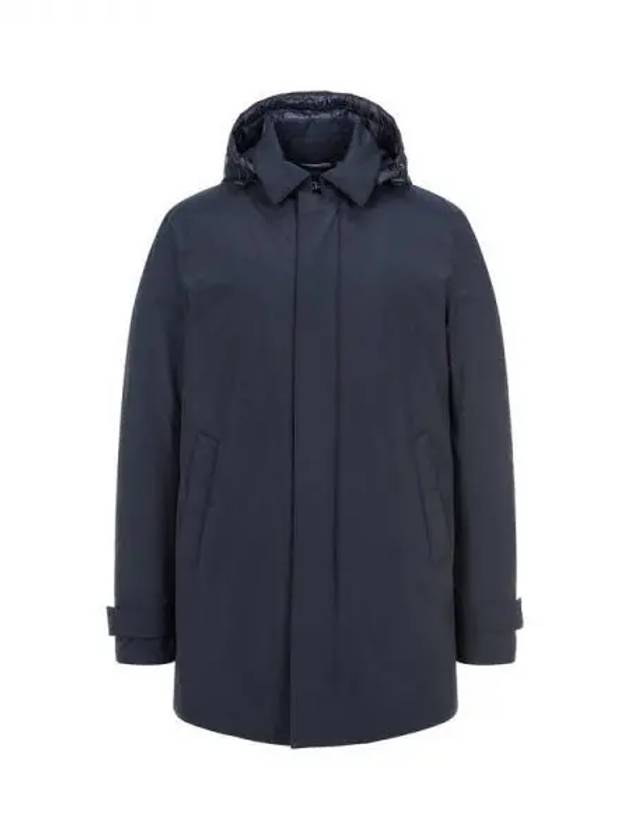 Men s Detachable Hood Goose Down Sub Zero Coat Black 270165 - HERNO - BALAAN 1