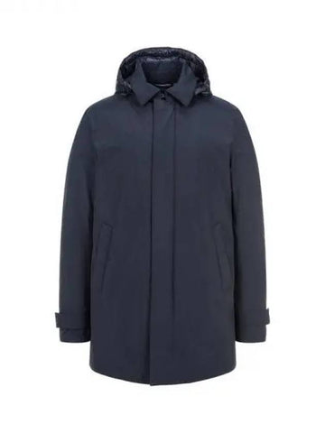 Men s Detachable Hood Goose Down Sub Zero Coat Black 270165 - HERNO - BALAAN 1