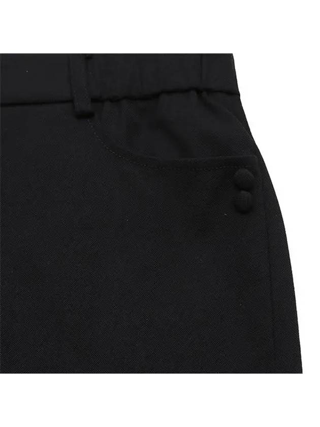 texture, hem, back opening, basic fit, part 8 5152LAWWBLACK - BLACK&WHITE - BALAAN 3