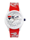 Wrist Watch Rubber Men's Quartz Analog 38 129 206 - FILA - BALAAN 1