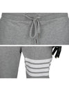 Men's Classic Loopback Engineered 4-Bar Sweatpants Light Grey - THOM BROWNE - BALAAN 4