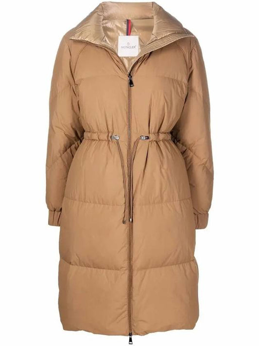 Citronnier Long Down Padding Beige - MONCLER - BALAAN 2