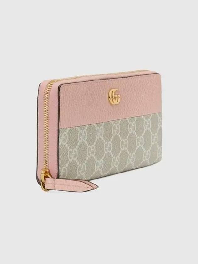 GG Marmont Zip Around Long Wallet Light Pink - GUCCI - BALAAN 4