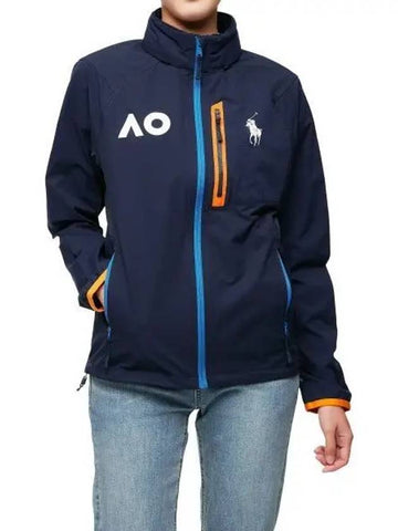 W Australian Open Windbreaker Navy - POLO RALPH LAUREN - BALAAN 1