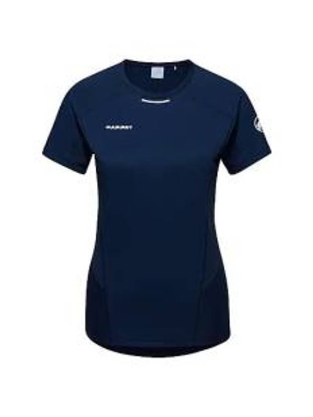 Aenergy FL Short Sleeve T-Shirt Navy - MAMMUT - BALAAN 2