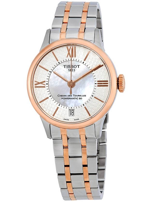 Tissot Chemin Des Tourelles Mother of Pearl Dial Ladies Watch T099.207.22.118.01 - TISSOT - BALAAN 1