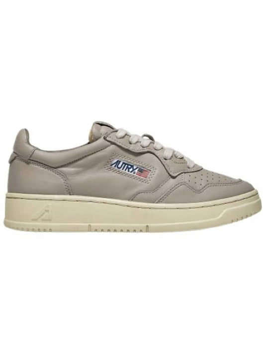 Medalist Goatskin Low Top Sneakers Grey - AUTRY - BALAAN 2