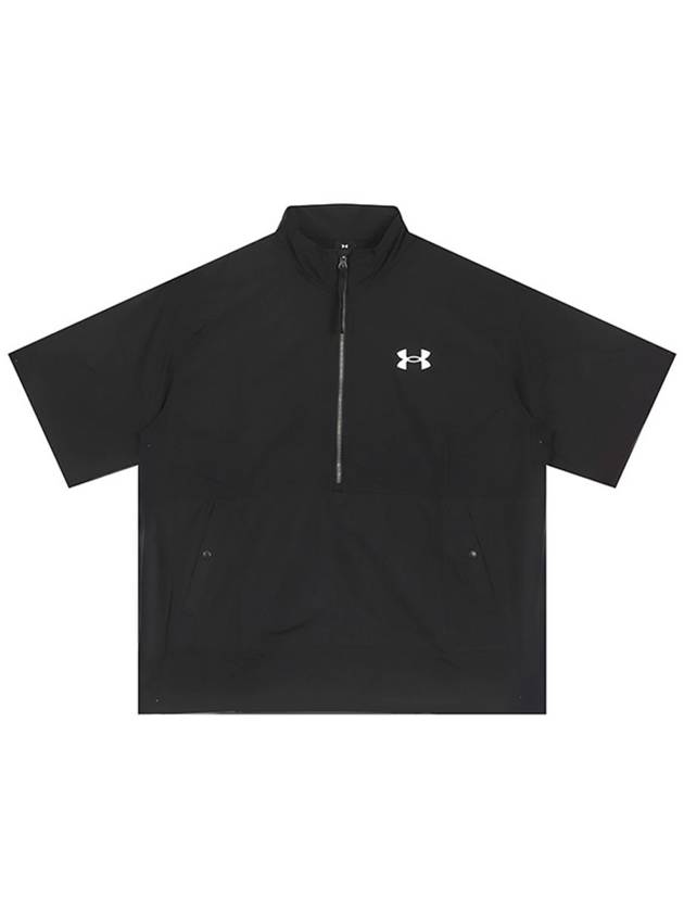 UA APAC Woven Anorak Black - UNDER ARMOUR - BALAAN 1