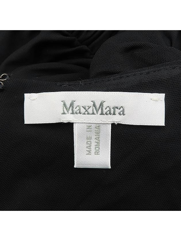 Black color pleated dress size 38 - MAX MARA - BALAAN 4