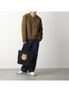 Fox Head Print Tote Bag Black - MAISON KITSUNE - BALAAN 4