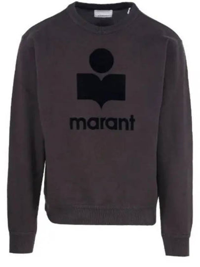 Mikoy Logo Cotton Sweatshirt Fade Black - ISABEL MARANT - BALAAN 2