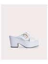 LENKA GLOSS LEATHER PUMPS MULE white B1FUSM023WHOWH0LL0 - BY FAR - BALAAN 2