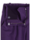 Acne studios FW brooke turn up purple pants - ACNE STUDIOS - BALAAN 7