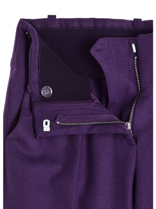 Acne studios FW brooke turn up purple pants - ACNE STUDIOS - BALAAN 7