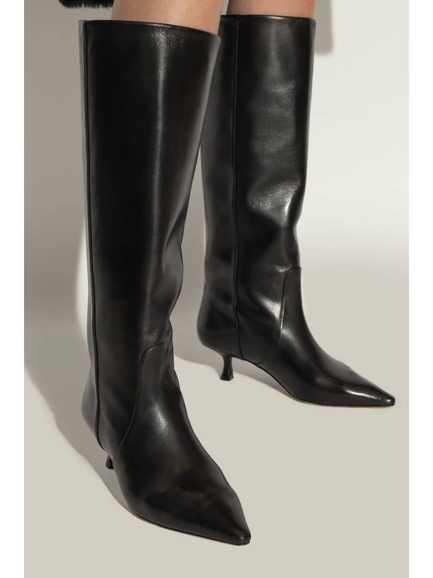 Stuart Weitzman Leather Boots ‘Naomi’, Women's, Black - STUART WEITZMAN - BALAAN 2