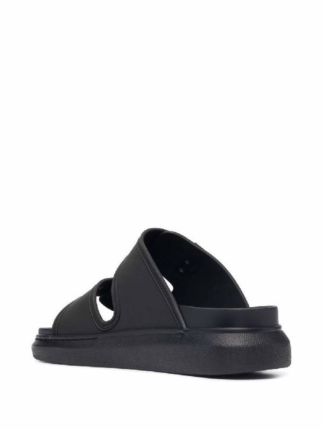 Hybrid Rubber Slippers Black - ALEXANDER MCQUEEN - BALAAN 4