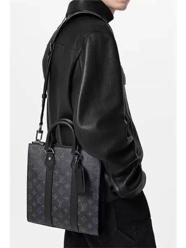 Sac Plat Tote Bag Black - LOUIS VUITTON - BALAAN 7